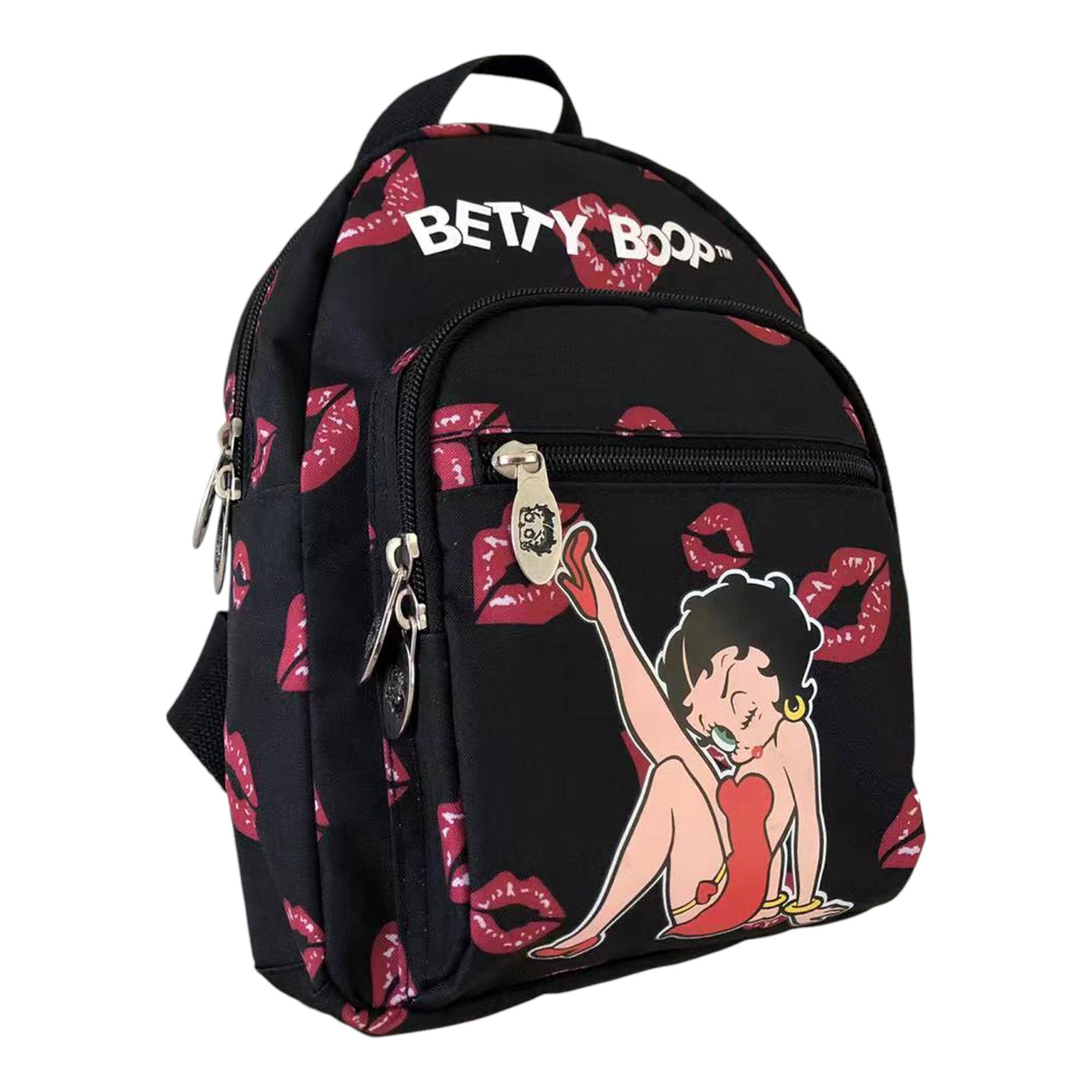 Betty Boop Zipped Mini Backpack
